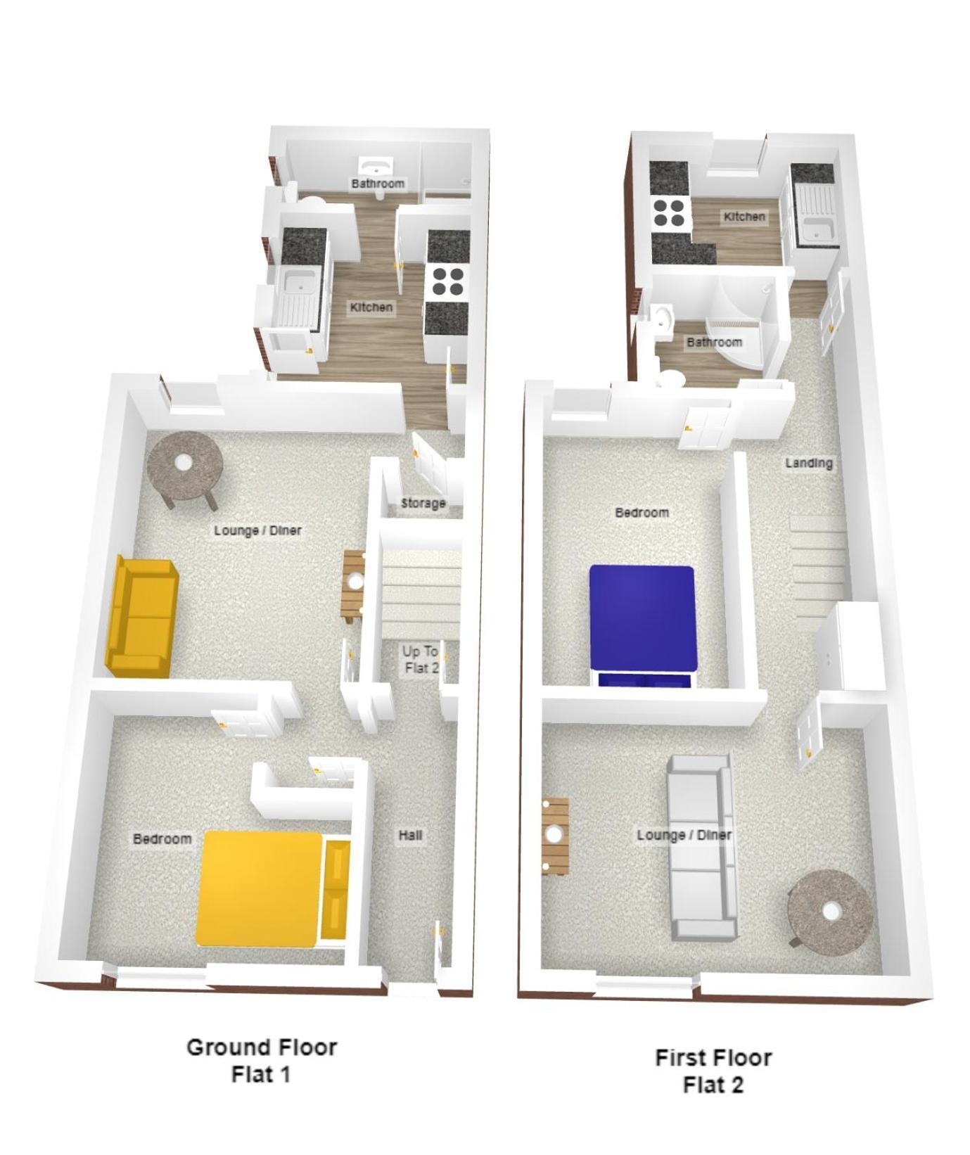 Sapphire Apartments By Yourstays - Luxury 2 Bedroom Apartments In Кру Экстерьер фото
